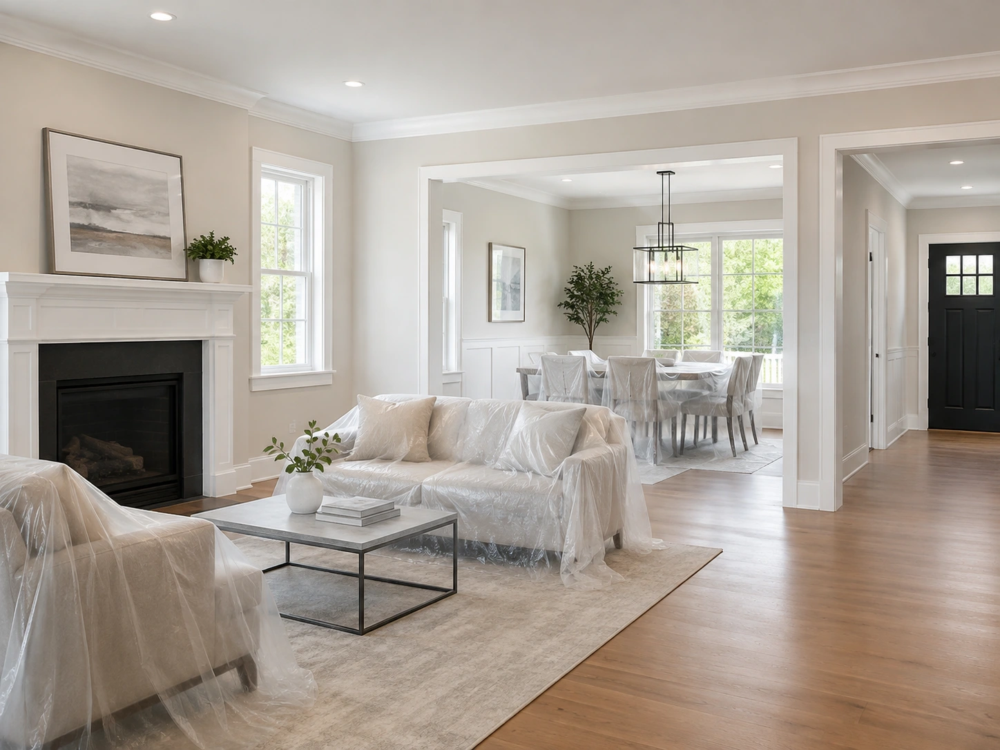 Interior painting and touch-ups